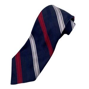 Givenchy Gentlemen Paris Men Tie Diagonal Striped Multicolor One Size 56 Inch